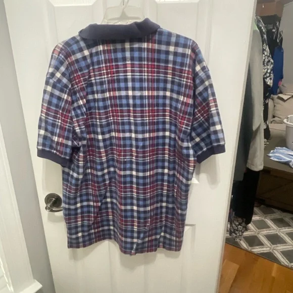 Tommy Hilfiger Classic Blue and Red Polo - Picture 11 of 12
